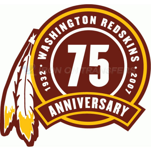 Washington Redskins Iron-on Stickers (Heat Transfers)NO.851